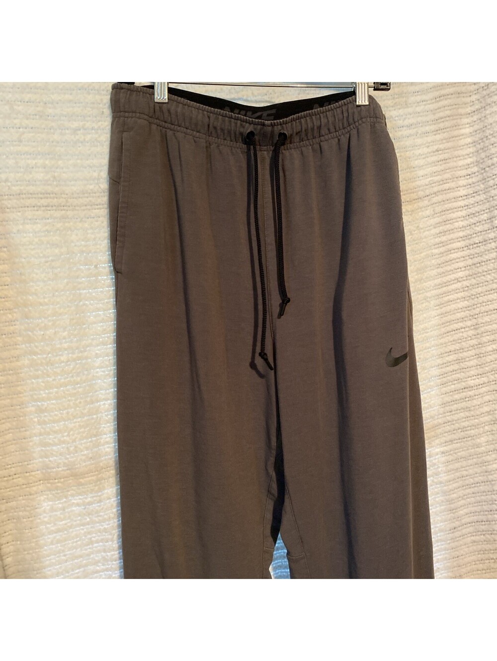 Nike Dri-FIT  Training Loose Jogger Pants Charcoal Grey Mens Sz  xl